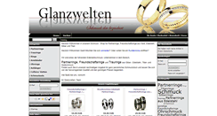 Desktop Screenshot of glanzwelten.de